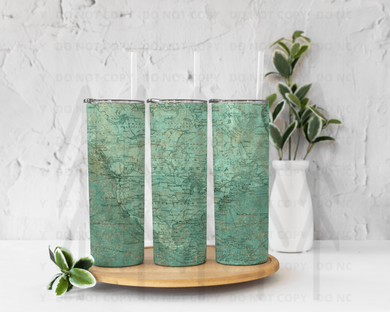 North America Vintage Tumbler Design