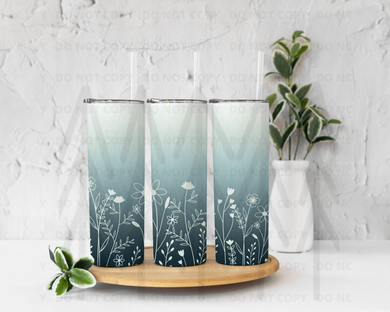 Wildflower Tumbler Design